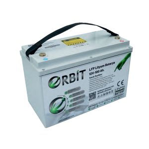 Orbit 12V 100 Ah OE LiFEPO4 P ABS Marin Akü