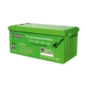 Orbit 12V 200 Ah OE LiFEPO4 P ABS Lityum Marin Akü
