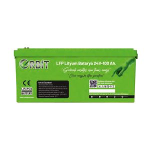 Orbit 24V 100 Ah OE LiFEPO4 P ABS Lityum Marin Akü